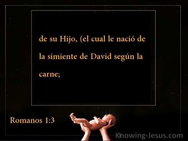 Romanos 1:3 (negro)